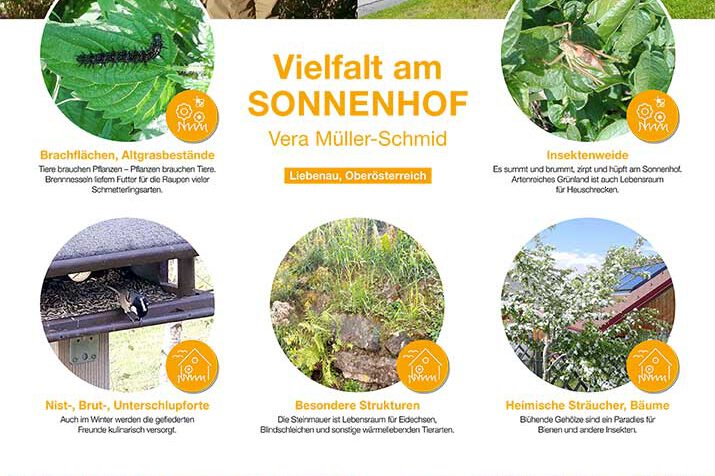 Plakat Vielfalt am Sonnenhof